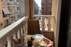Frühstück auf der Terasse